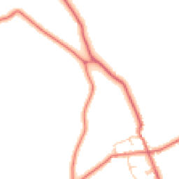 Daytime road noise heatmap for CA4 0AZ