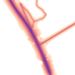 Daytime road noise heatmap for CA4 0BW