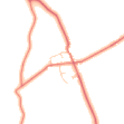 Daytime road noise heatmap for CA4 0DE