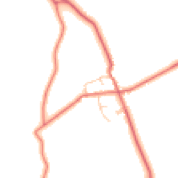 Daytime road noise heatmap for CA4 0DH