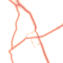Daytime road noise heatmap for CA4 0DP