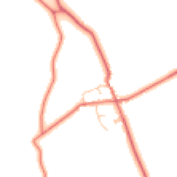 Daytime road noise heatmap for CA4 0DR