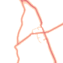 Daytime road noise heatmap for CA4 0DU