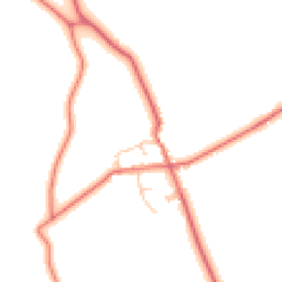 Daytime road noise heatmap for CA4 0DW