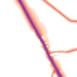 Daytime road noise heatmap for CA4 0HJ