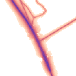 Daytime road noise heatmap for CA4 0JE