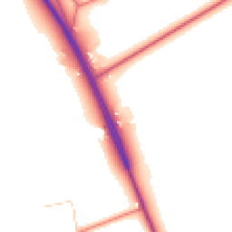 Daytime road noise heatmap for CA4 0JF