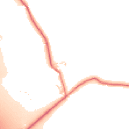 Daytime road noise heatmap for CA4 0JU