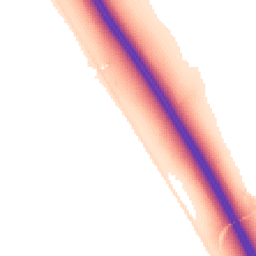 Night-time road noise heatmap for CA4 0LT