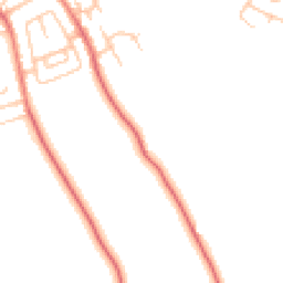 Daytime road noise heatmap for CA4 0QW