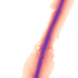 Night-time road noise heatmap for CA4 0RN
