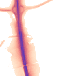 Night-time road noise heatmap for CA4 8AS