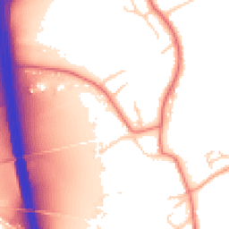 Daytime road noise heatmap for CA4 8AT