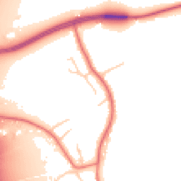 Daytime road noise heatmap for CA4 8BN