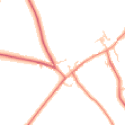 Daytime road noise heatmap for CA4 8DR