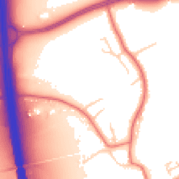 Daytime road noise heatmap for CA4 8DW