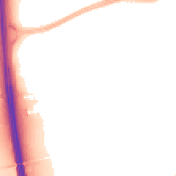 Night-time road noise heatmap for CA4 8DW