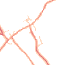 Daytime road noise heatmap for CA4 8DX