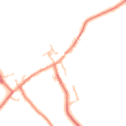 Daytime road noise heatmap for CA4 8DY