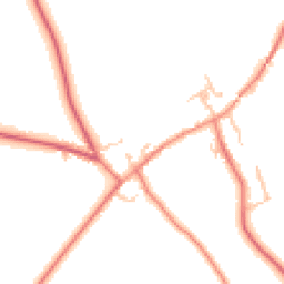 Daytime road noise heatmap for CA4 8EJ