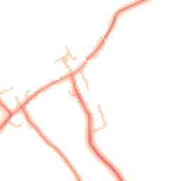 Daytime road noise heatmap for CA4 8EL