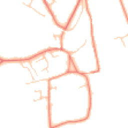 Daytime road noise heatmap for CA4 8EW