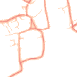 Daytime road noise heatmap for CA4 8EY