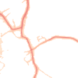 Daytime road noise heatmap for CA4 8FA