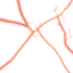 Daytime road noise heatmap for CA4 8FW