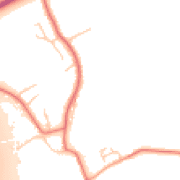 Daytime road noise heatmap for CA4 8FY