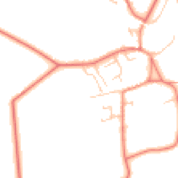 Daytime road noise heatmap for CA4 8GZ