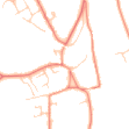 Daytime road noise heatmap for CA4 8JD