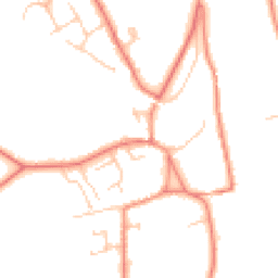 Daytime road noise heatmap for CA4 8JF