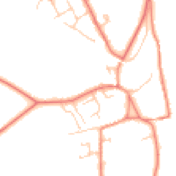 Daytime road noise heatmap for CA4 8JG
