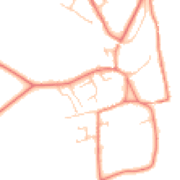 Daytime road noise heatmap for CA4 8JH