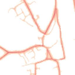 Daytime road noise heatmap for CA4 8JS