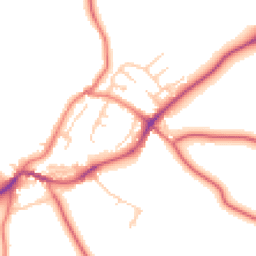 Daytime road noise heatmap for CA4 8QH
