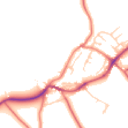 Daytime road noise heatmap for CA4 8QN