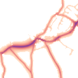 Daytime road noise heatmap for CA4 8RE