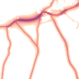 Daytime road noise heatmap for CA4 8RG