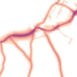 Daytime road noise heatmap for CA4 8RH