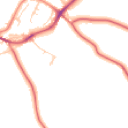 Daytime road noise heatmap for CA4 8RN