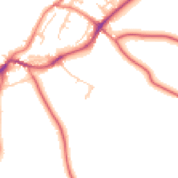 Daytime road noise heatmap for CA4 8RP