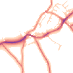 Daytime road noise heatmap for CA4 8RX