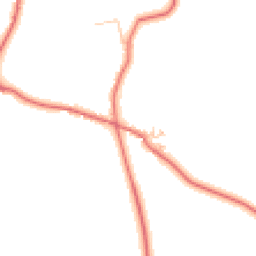 Daytime road noise heatmap for CA4 9QD
