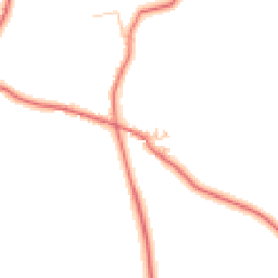 Daytime road noise heatmap for CA4 9QE