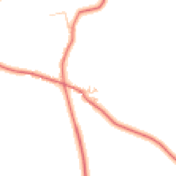 Daytime road noise heatmap for CA4 9QF