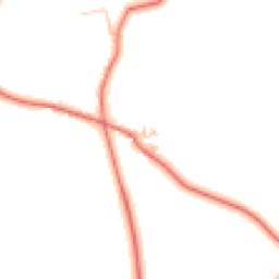 Daytime road noise heatmap for CA4 9QJ