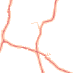 Daytime road noise heatmap for CA4 9QN