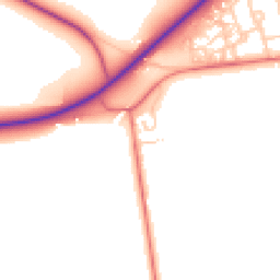 Daytime road noise heatmap for CA7 0AA